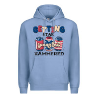 Colony Blue getting star spangled hammered Premium Hoodie - MaliasSmallBusiness