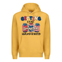 Mustard getting star spangled hammered Premium Hoodie - MaliasSmallBusiness