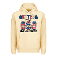 Pina Colada getting star spangled hammered Premium Hoodie - MaliasSmallBusiness