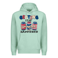 Seafoam getting star spangled hammered Premium Hoodie - MaliasSmallBusiness