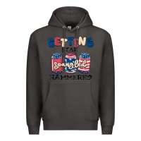 Smoke getting star spangled hammered Premium Hoodie - MaliasSmallBusiness