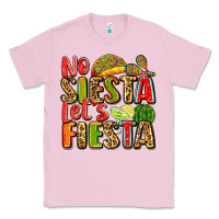 Bubblegum Pink no siesta let's fiesta Classic Tee - Zillion Design Studio