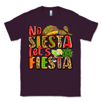 Plum no siesta let's fiesta Classic Tee - Zillion Design Studio