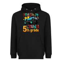 Black ready to school crush 5th grade Heavyweight Hoodie - AdoDesignShop