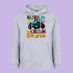 Ready To School Crush 5th Grade Heavyweight Hoodie Designed By Adodesignshop