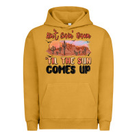 Pigment Peanut Butter ain't goin' down 'til the sun comes up Urban Hoodie - MaliasSmallBusiness