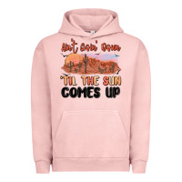 Pigment Salmon ain't goin' down 'til the sun comes up Urban Hoodie - MaliasSmallBusiness