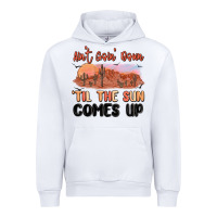 White ain't goin' down 'til the sun comes up Urban Hoodie - MaliasSmallBusiness