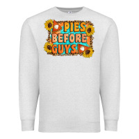 Oatmeal Heather Pies Before Guys Premium Sweatshirt - Artiststas