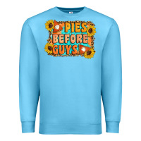 Ocean Blue Pies Before Guys Premium Sweatshirt - Artiststas