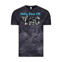 Cloud Black holy cow i'm one Vintage Tee - BarkalooDesign