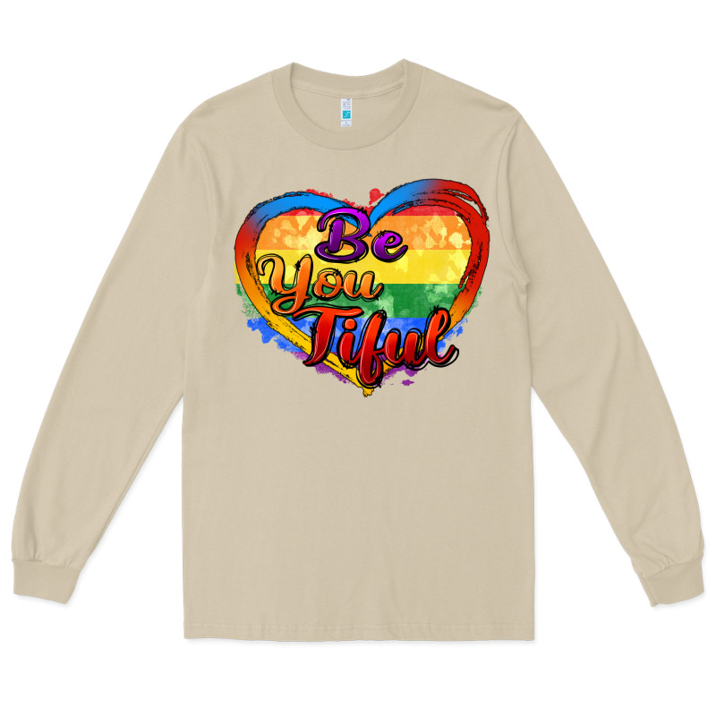 Be You Tiful Long Sleeve Tee by Zillion Design Studio | Teevron