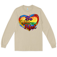Mushroom be you tiful Long Sleeve Tee - Zillion Design Studio