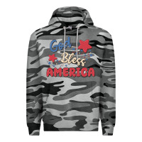 Slate Camo god bless america Premium Hoodie - MaliasSmallBusiness