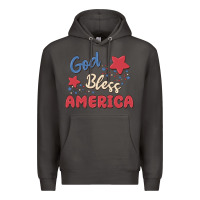 Smoke god bless america Premium Hoodie - MaliasSmallBusiness