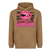 Toasted Coconut breast cancer warrior lips Heavyweight Hoodie - JahusDesignShop