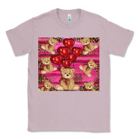 Lilac valentine's day tedybear tumbler Classic Tee - RanaPortraitStore