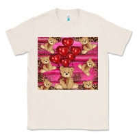 Natural valentine's day tedybear tumbler Classic Tee - RanaPortraitStore