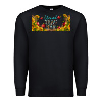 Black blessed teacher libbey glass Premium Sweatshirt - BundleAndBundleShop
