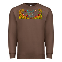 Chestnut blessed teacher libbey glass Premium Sweatshirt - BundleAndBundleShop