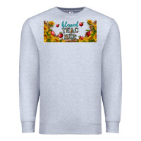 Heather Grey blessed teacher libbey glass Premium Sweatshirt - BundleAndBundleShop