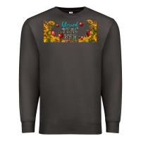 Smoke blessed teacher libbey glass Premium Sweatshirt - BundleAndBundleShop