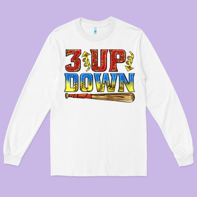 Long Sleeve Tee 3 up 3 down softball