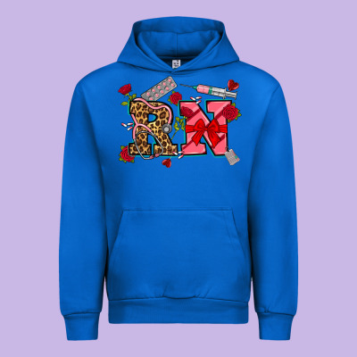 Valentines Day Rn Urban Hoodie Designed By Nancycooperartshop