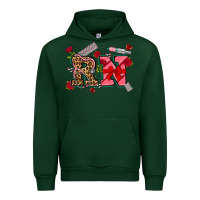 Foreset Green valentines day rn Urban Hoodie - NancyCooperArtShop