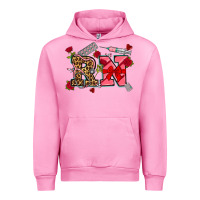 Fuchsia Pink valentines day rn Urban Hoodie - NancyCooperArtShop