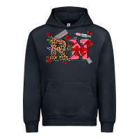 Navy valentines day rn Urban Hoodie - NancyCooperArtShop