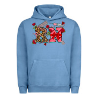 Pigment Pebble Blue valentines day rn Urban Hoodie - NancyCooperArtShop