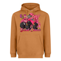 Meerkat crush breast cancer monster truck with dinosaur Heavyweight Hoodie - JahusDesignShop
