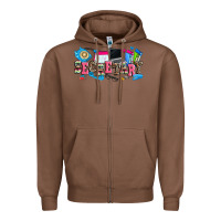 Chestnut secretary Zipper Hoodie - Zillion Design Studio