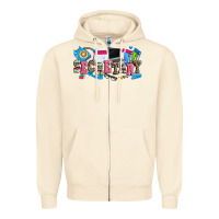 Sandshell secretary Zipper Hoodie - Zillion Design Studio