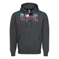 Smoke secretary Zipper Hoodie - Zillion Design Studio