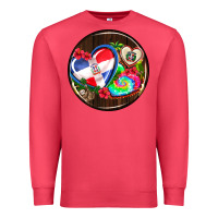 Cardinal dominican republic coasters Premium Sweatshirt - AdoDesignShop