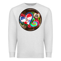 Oatmeal Heather dominican republic coasters Premium Sweatshirt - AdoDesignShop