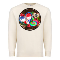 Sandshell dominican republic coasters Premium Sweatshirt - AdoDesignShop