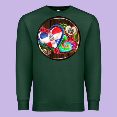 Dominican Republic Coasters Premium Sweatshirt Designed By Adodesignshop