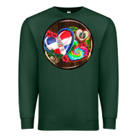 Sports Green dominican republic coasters Premium Sweatshirt - AdoDesignShop