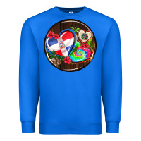 True Royal dominican republic coasters Premium Sweatshirt - AdoDesignShop