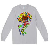 Moon Dust be kind autism sunflower Long Sleeve Tee - Zillion Design Studio