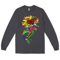 Smoke be kind autism sunflower Long Sleeve Tee - Zillion Design Studio