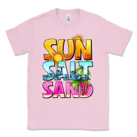 Bubblegum Pink sun salt sand Classic Tee - texasbilliewilder