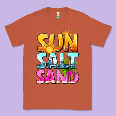 Sun Salt Sand Classic Tee Designed By Texasbilliewilder