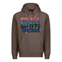 Coffee america since 1776 Premium Hoodie - MaliasSmallBusiness