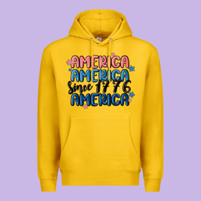 America Since 1776 Premium Hoodie Designed By Maliassmallbusiness