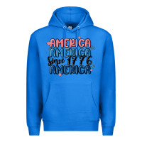 True Royal america since 1776 Premium Hoodie - MaliasSmallBusiness