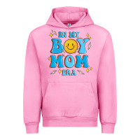 Fuchsia Pink in my boy mom era Urban Hoodie - MaliasSmallBusiness